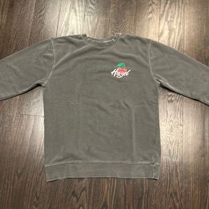 Hazel cherry crewneck in size M